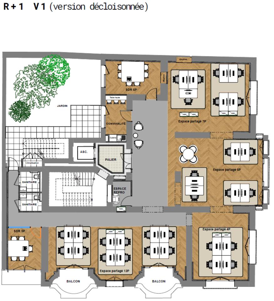 Bureau Lyon 1543m² Location bureau Lyon Rhône OLBUR2530852 14